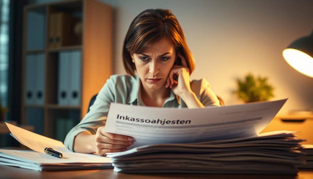 Inkassoforderungen Reaktion