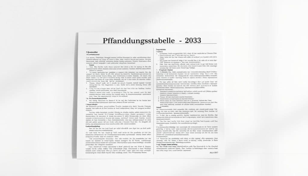Mehr Selbstbehalt durch neue Pfändungstabelle
