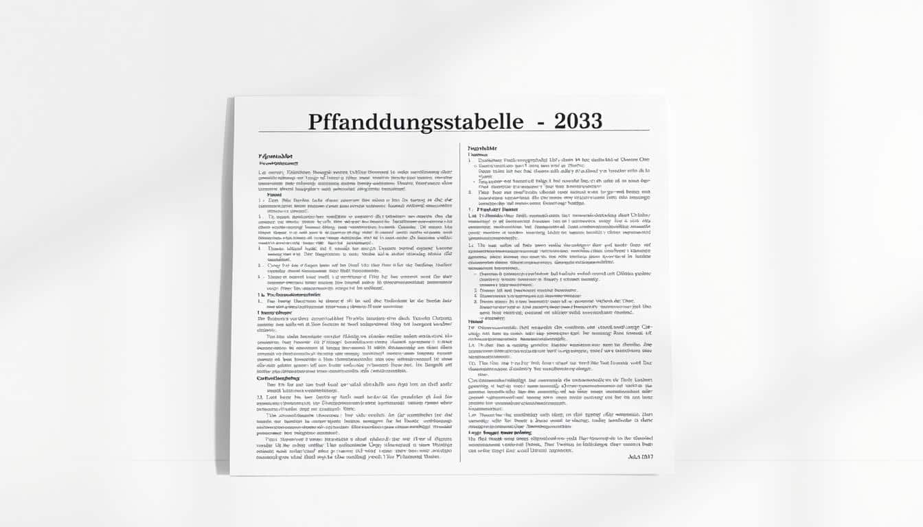 Mehr Selbstbehalt durch neue Pfändungstabelle