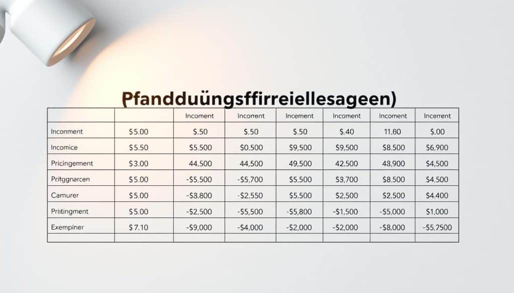 Pfändungsfreigrenzen Tabelle