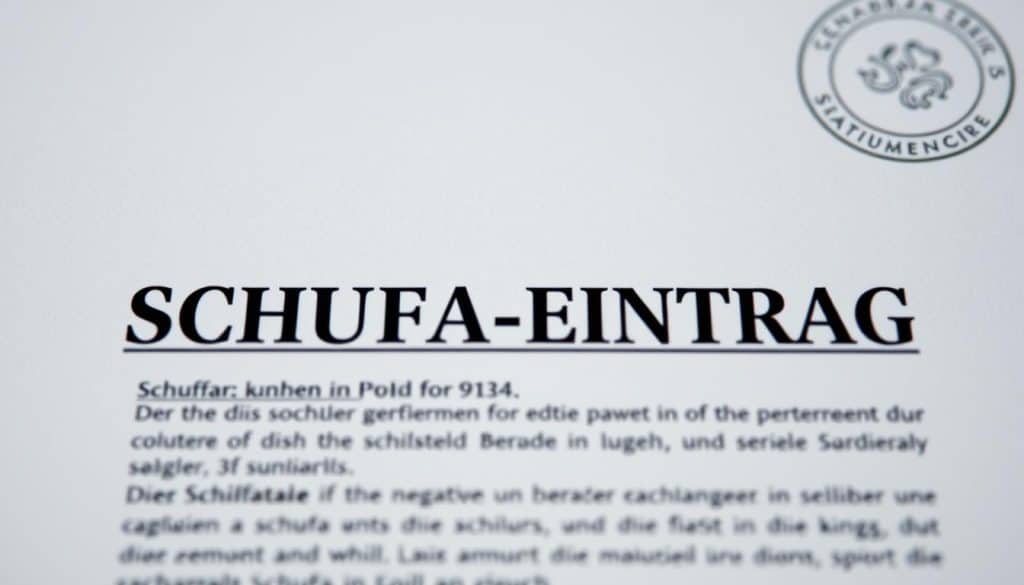 Schufa-Eintrag Bedeutung