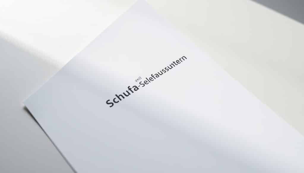 Schufa Selbstauskunft