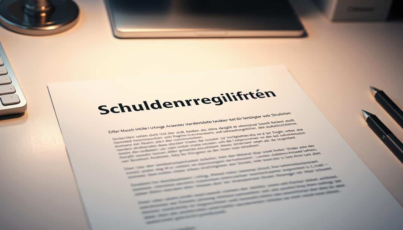 Schulden Vergleich anbieten Musterbrief