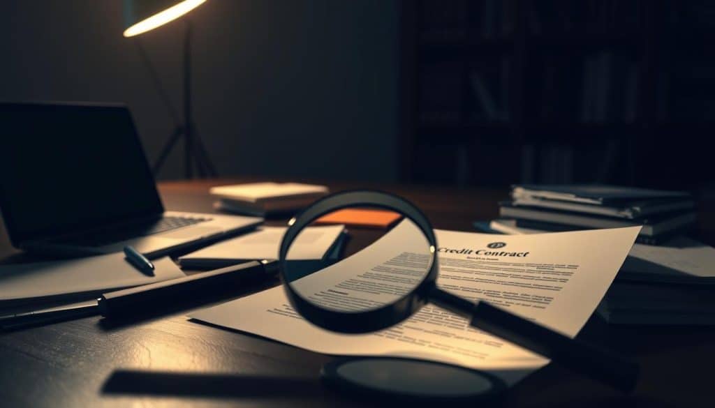 Sicherheitsprüfung für Kreditverträge
