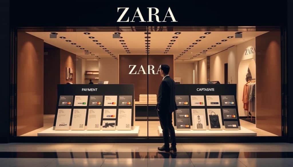 Vergleich Zahlungsmethoden bei Zara