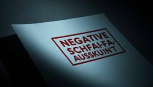 Wie sieht eine negative Schufa Auskunft aus?